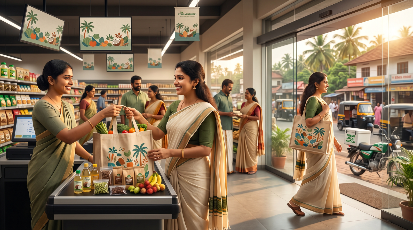 offline brand promotion in kerala retail stores